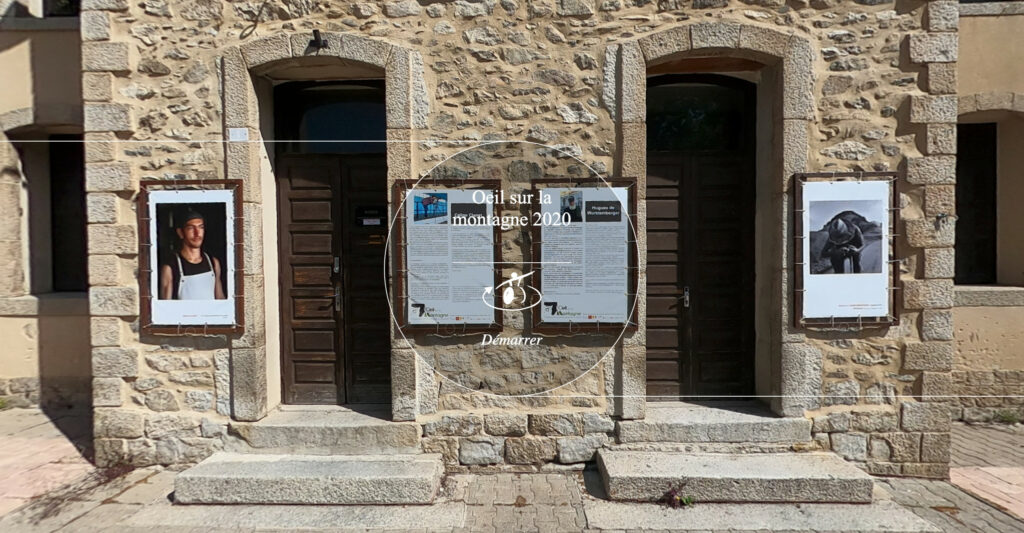 Oeil sur la montagne